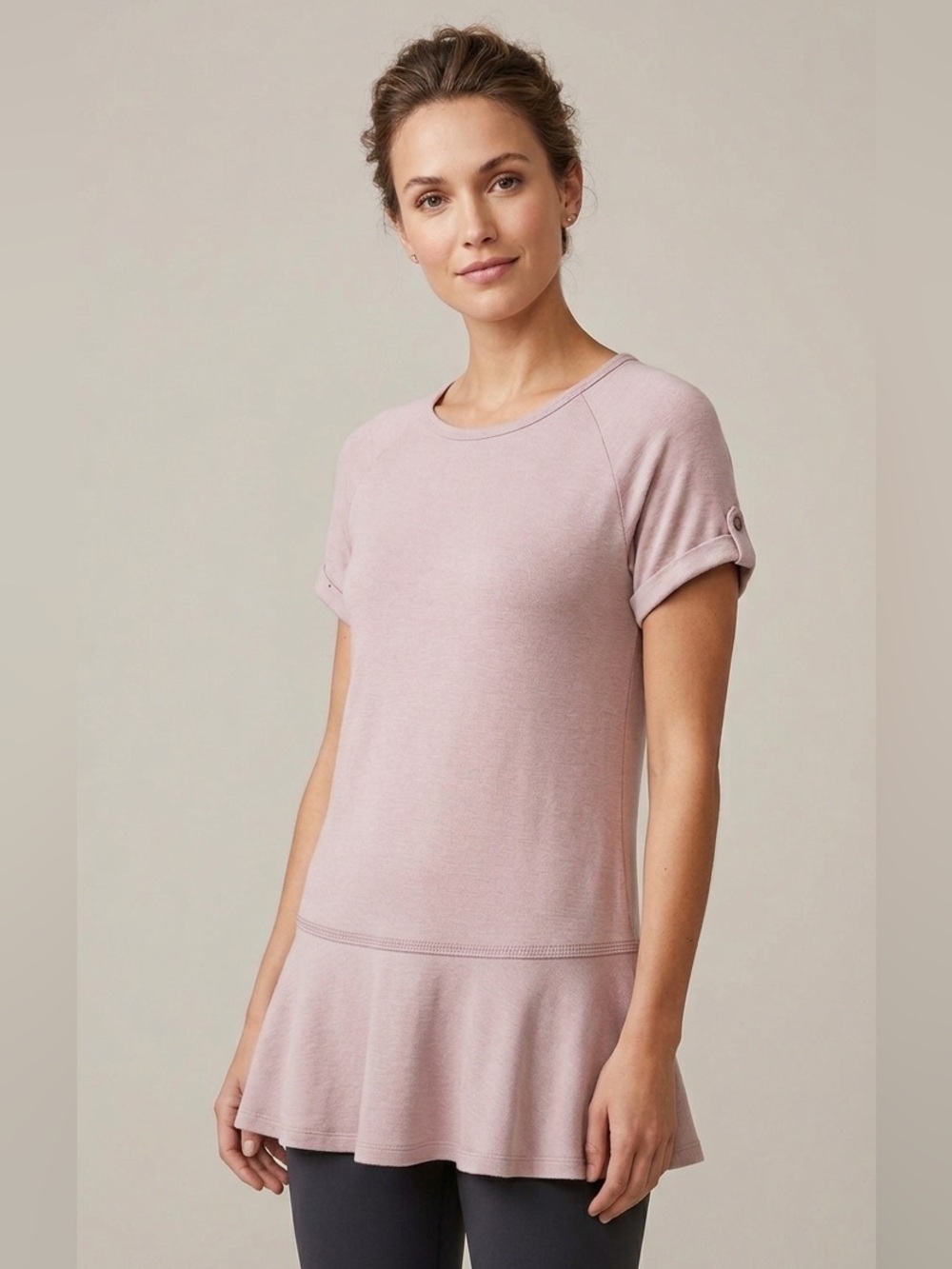 Pink tunic top